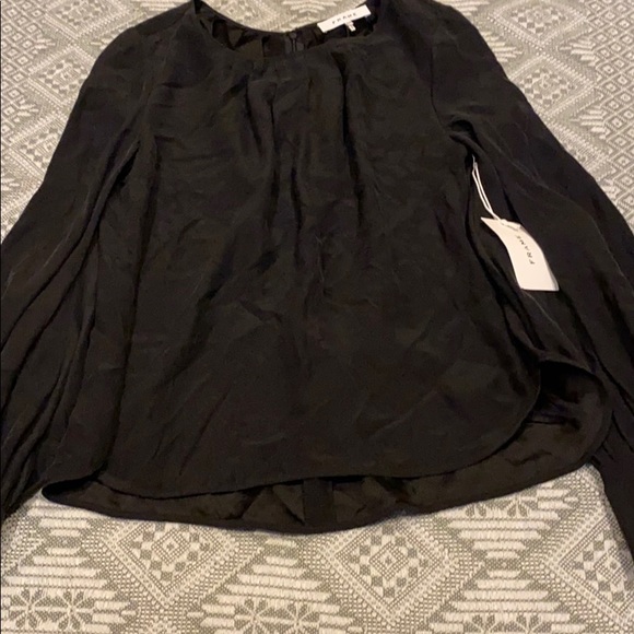 FRAME 100% Silk Long sleeve - Noir - Picture 8 of 9